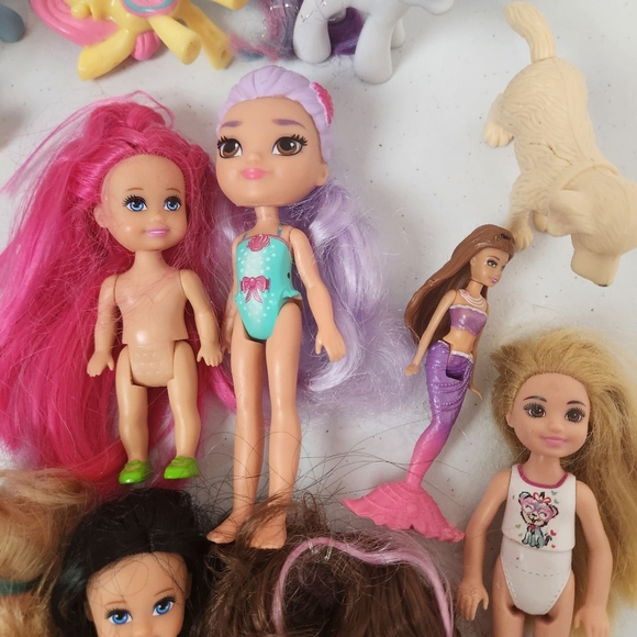 Little Sister Kid Barbie Dolls Doll Lot & My Little Pony MLP Barbie Dog - Picture 4 of 8